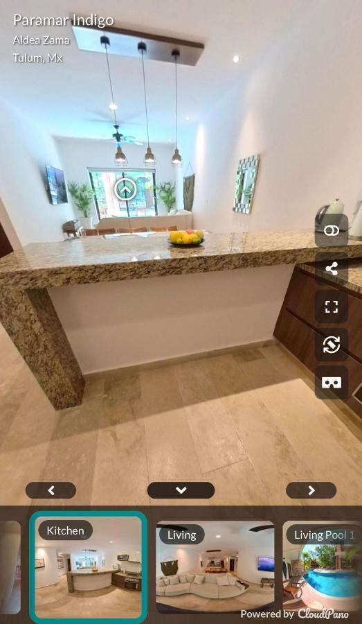 Luxury Aldea Zama 2Bed - 2Bat Apartment Private Terrace & Swim Up Tulum Eksteriør billede