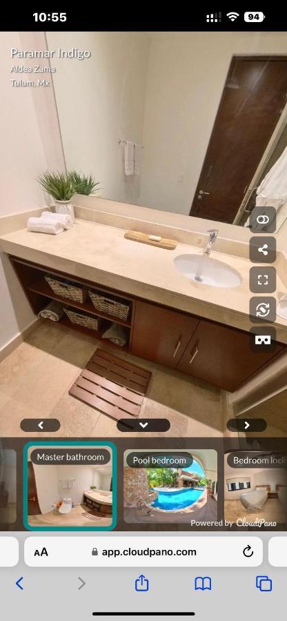 Luxury Aldea Zama 2Bed - 2Bat Apartment Private Terrace & Swim Up Tulum Eksteriør billede