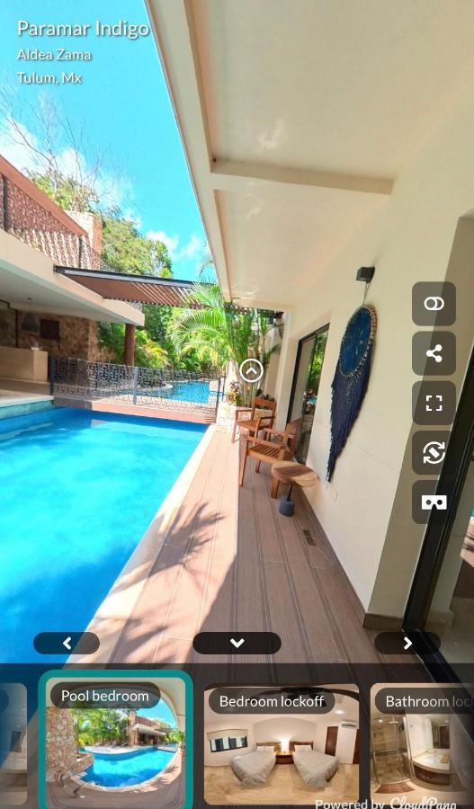 Luxury Aldea Zama 2Bed - 2Bat Apartment Private Terrace & Swim Up Tulum Eksteriør billede