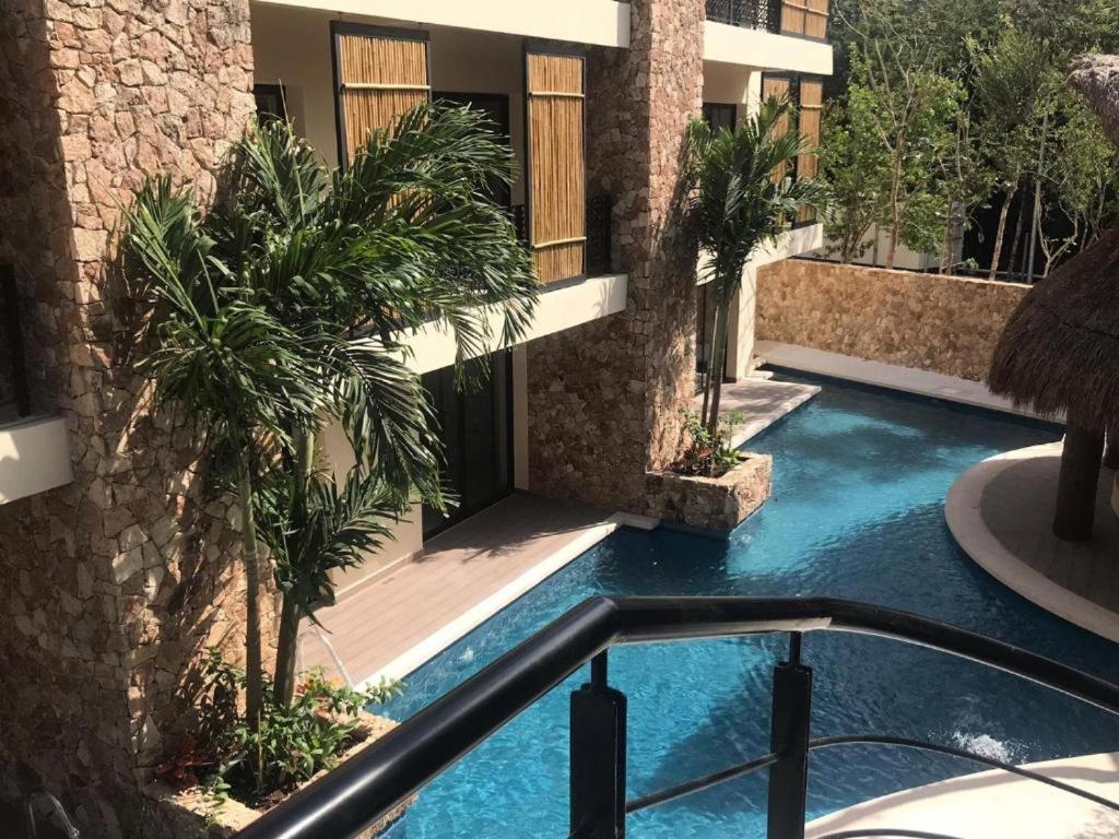 Luxury Aldea Zama 2Bed - 2Bat Apartment Private Terrace & Swim Up Tulum Eksteriør billede
