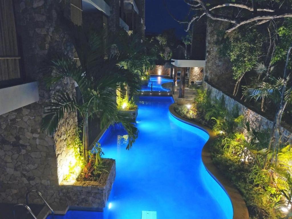 Luxury Aldea Zama 2Bed - 2Bat Apartment Private Terrace & Swim Up Tulum Eksteriør billede