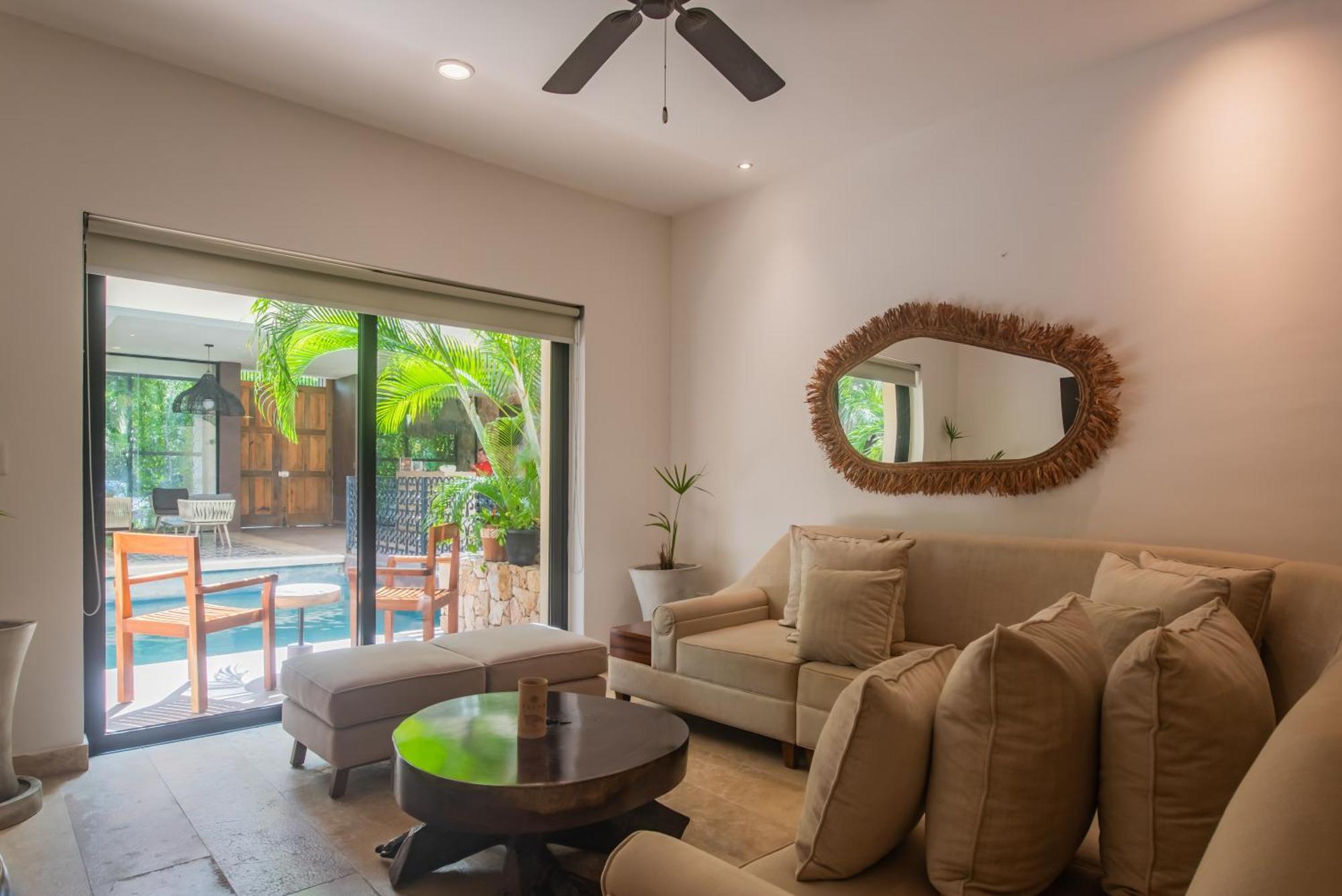 Luxury Aldea Zama 2Bed - 2Bat Apartment Private Terrace & Swim Up Tulum Eksteriør billede